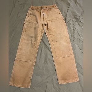 Vintage 2006 Carhartt Tan Dungaree Pants 32x32